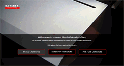 Desktop Screenshot of bayerer-lacksysteme.de
